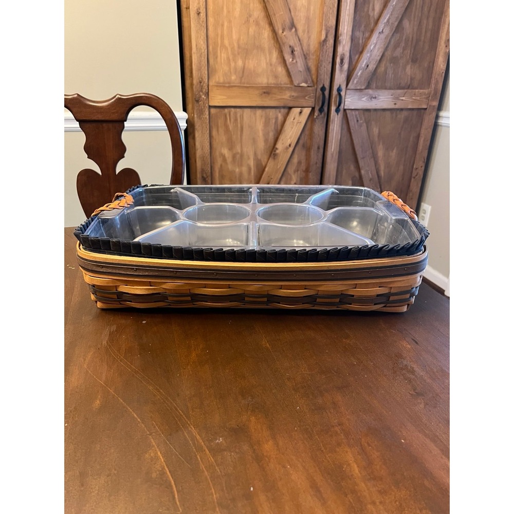 Vintage Longaberger 1998 Hostess Serving Tray Basket
